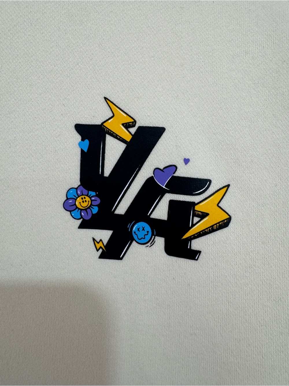 LIKE NEW YoungLA 560 Trippy Logo Hoodie Size XL Streetwear Graphic Gym - Picture 3 of 12